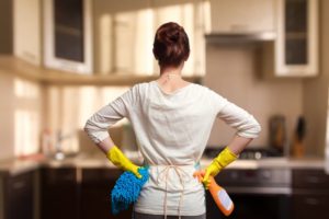 How do I emergency clean my home