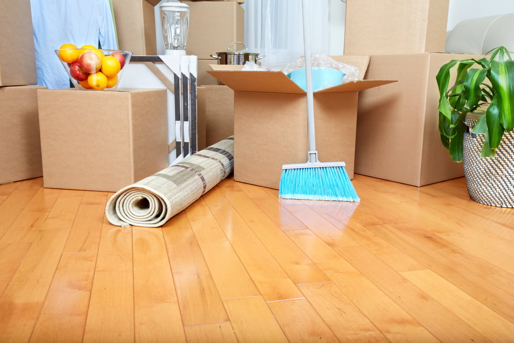 How can I make move-out cleaning easier?